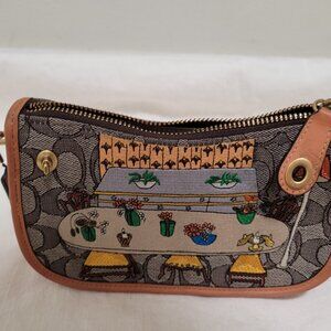 Coach X Observed By Us Swinger 20 In Signature Jacquard